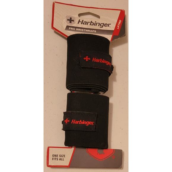 Harbinger Pro Weight Lifting Wrist Wraps One Size - Picture 1 of 2